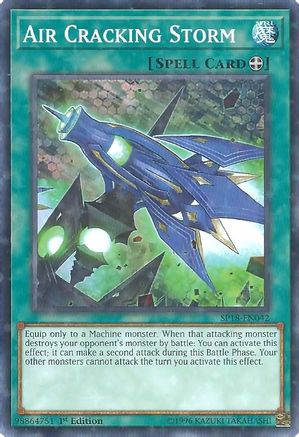 Air Cracking Storm [SP18-EN042] Starfoil Rare