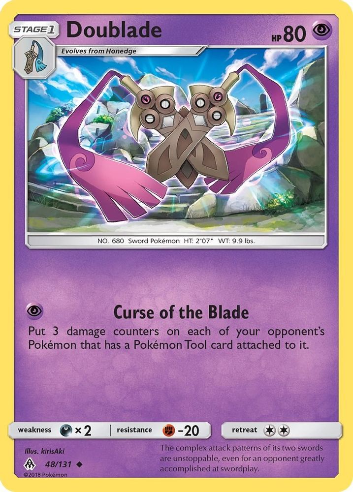 Doublade (48/131) [Sun & Moon: Forbidden Light]