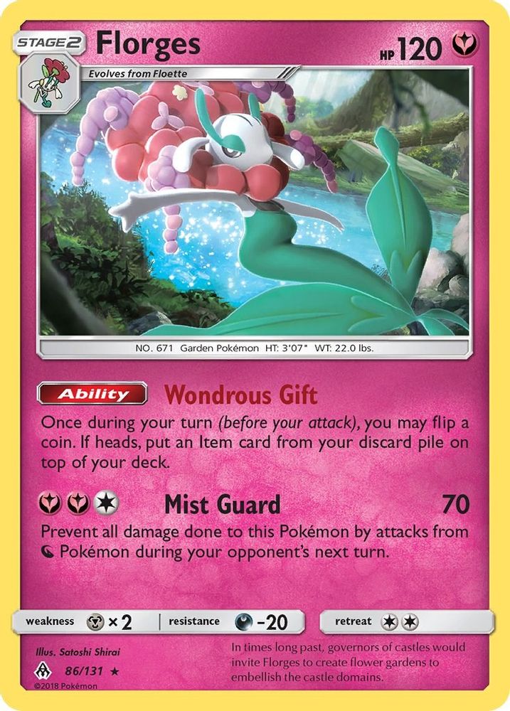 Florges (86/131) [Sun & Moon: Forbidden Light]