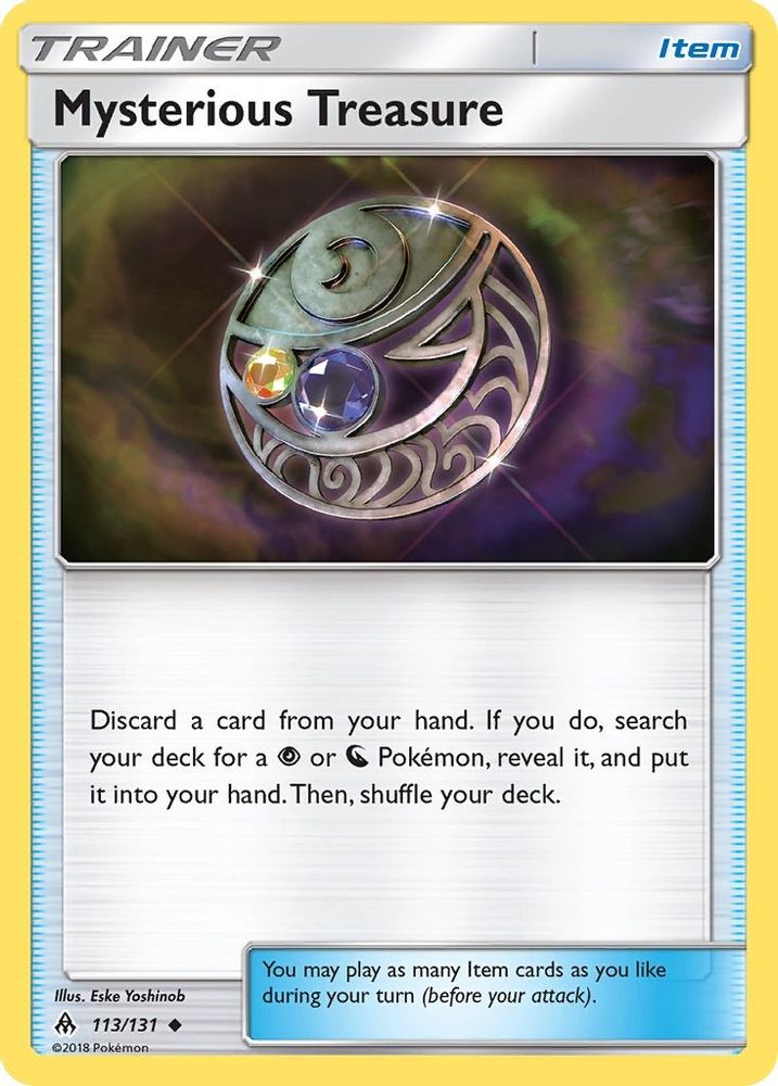 Mysterious Treasure (113/131) [Sun & Moon: Forbidden Light]