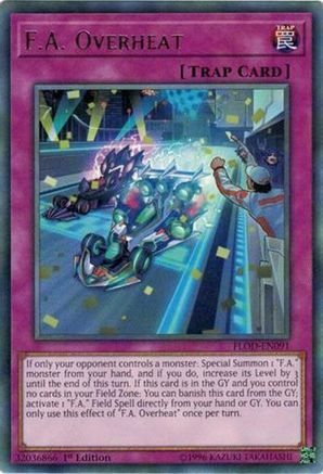 F.A. Overheat [FLOD-EN091] Rare