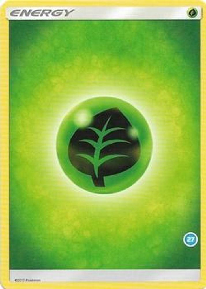 Grass Energy (Deck Exclusive #27) [Sun & Moon: Trainer Kit - Alolan Ninetales]