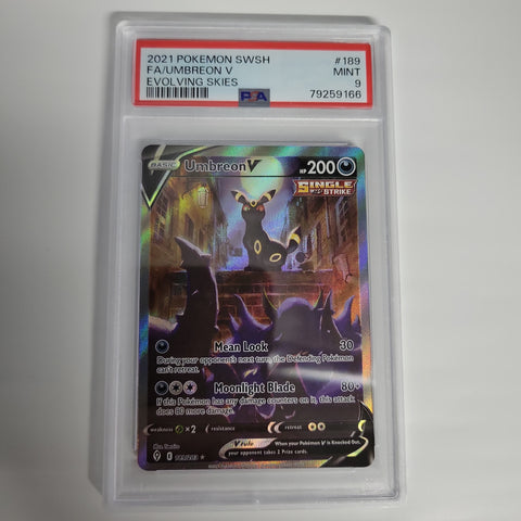 Umbreon V (189/203) [Sword & Shield: Evolving Skies] - Graded