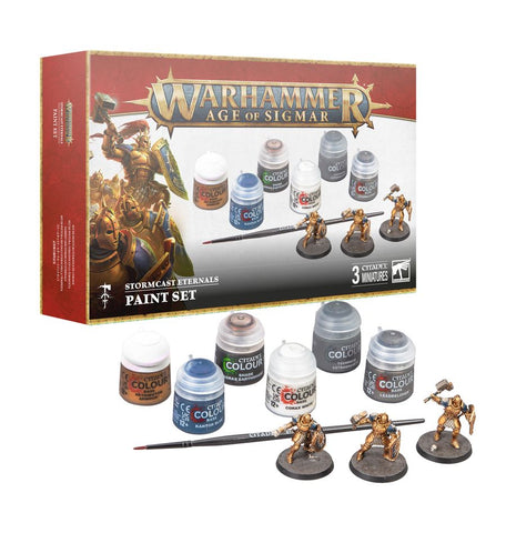 Stormcast Eternals Paints Set: Warhammer Age of Sigmar