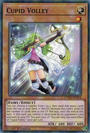 Cupid Volley [CYHO-EN024] Common