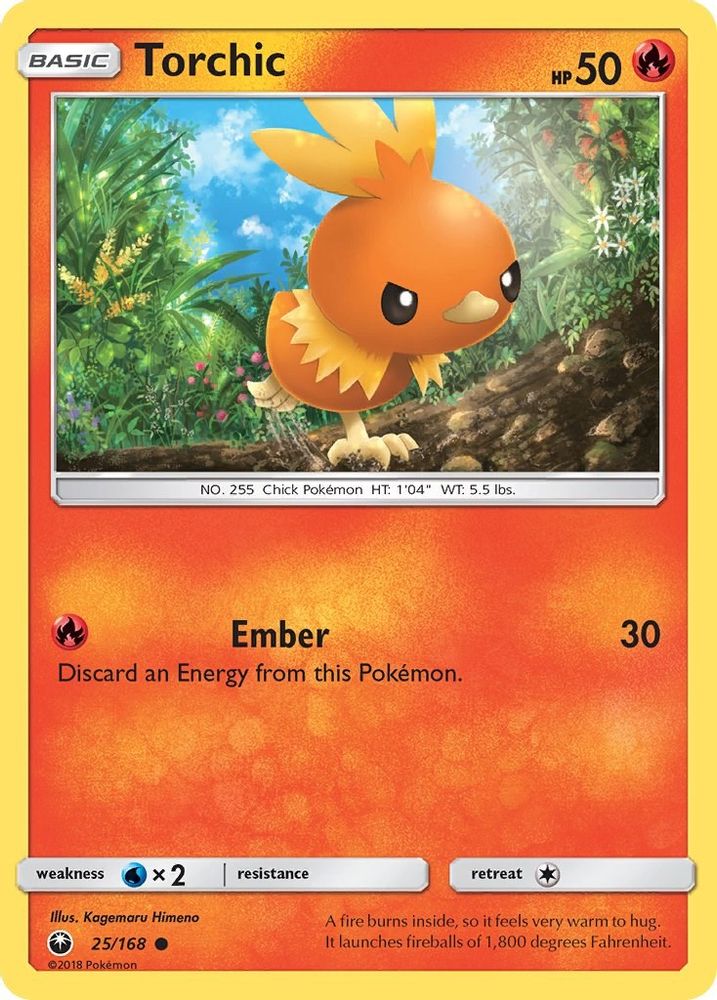 Torchic (25/168) [Sun & Moon: Celestial Storm]