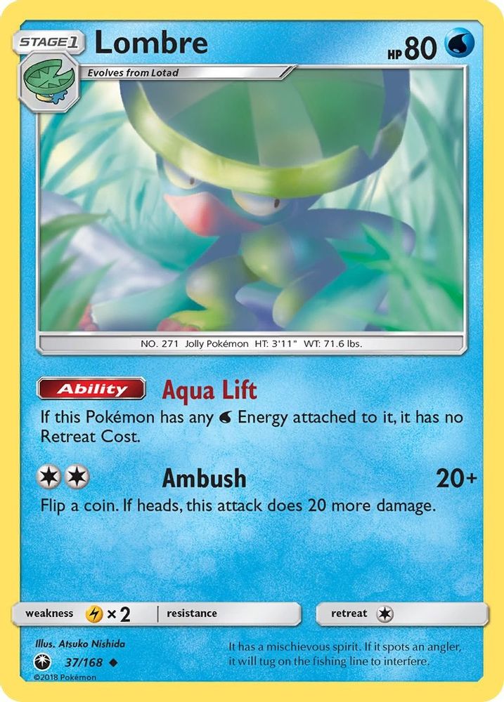 Lombre (37/168) [Sun & Moon: Celestial Storm]