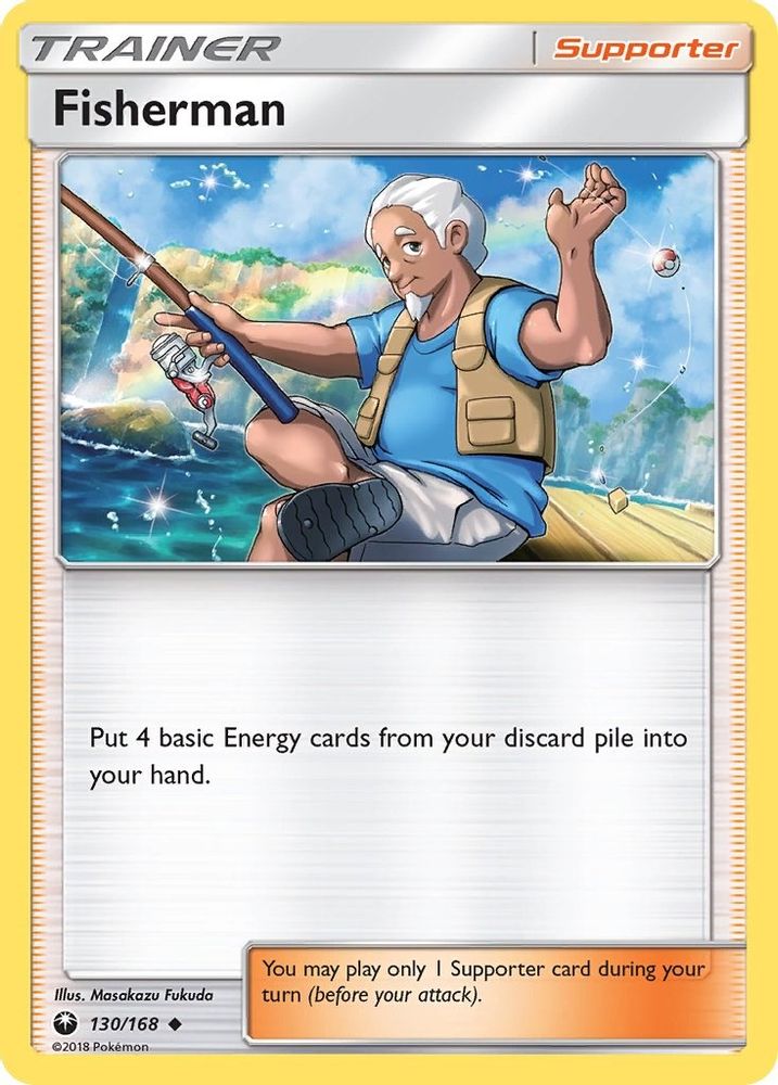 Fisherman (130/168) [Sun & Moon: Celestial Storm]