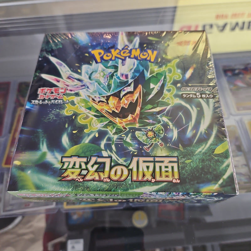 Pokemon Mask of Change Japanese Booster Box sv6