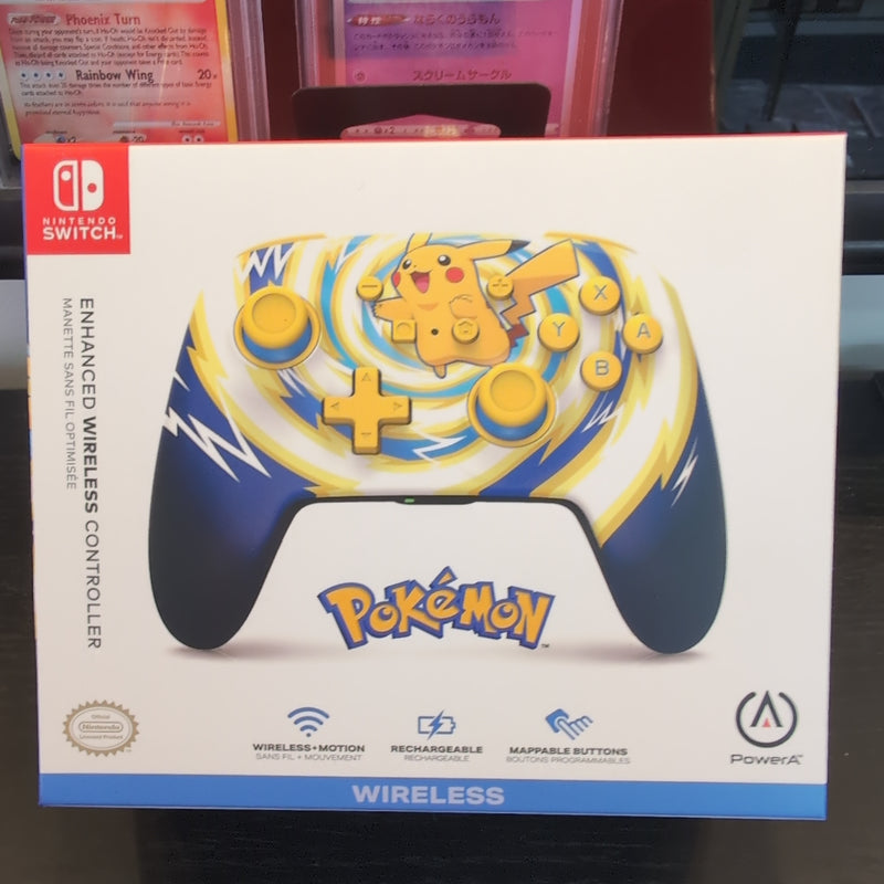 Nintendo Switch Enhanced Wireless Controller - Pikachu Vortex