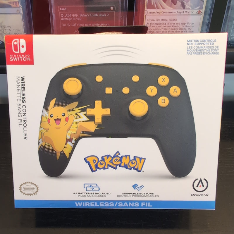 Nintendo Switch Wireless Controller - Ecstatic Pikachu