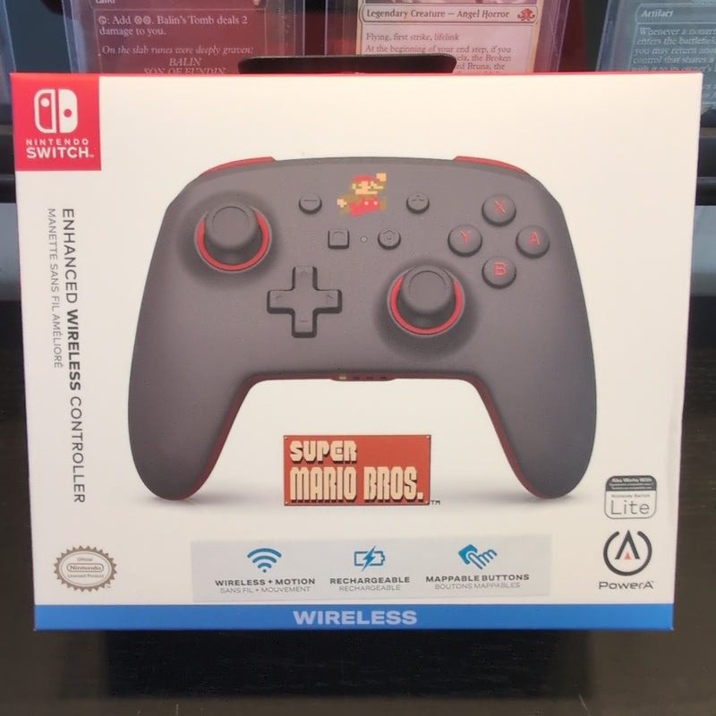 Nintendo Switch Enhanced Wireless Controller - Dungeon Jump Mario