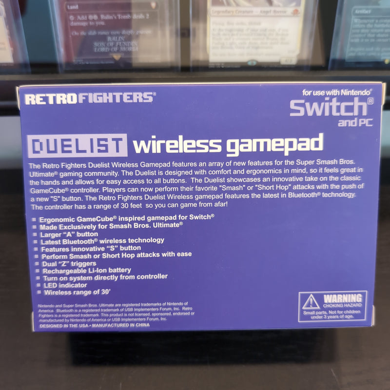 Retro Fighters Nintendo Switch Duelist Gamepad - Purple