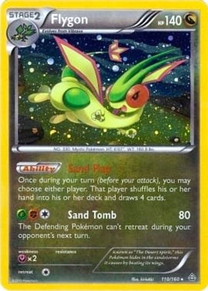 Flygon (110/160) (Cosmos Holo) (Blister Exclusive) [XY: Primal Clash]