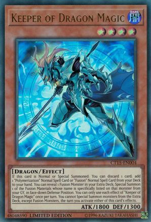 Keeper of Dragon Magic [CT15-EN004] Ultra Rare