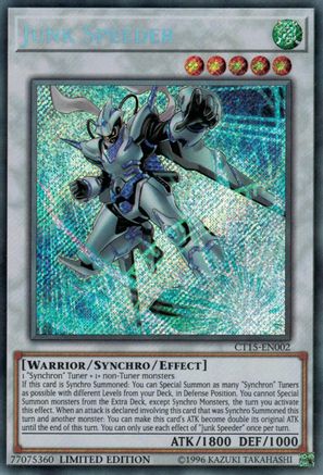 Junk Speeder [CT15-EN002] Secret Rare