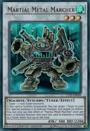 Martial Metal Marcher [CT15-EN009] Ultra Rare