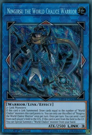 Ningirsu the World Chalice Warrior [MP18-EN068] Secret Rare