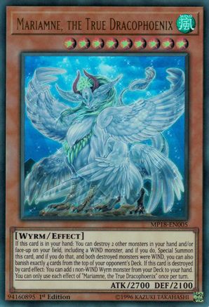 Mariamne, the True Dracophoenix [MP18-EN005] Ultra Rare
