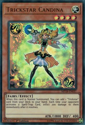 Trickstar Candina [MP18-EN037] Ultra Rare