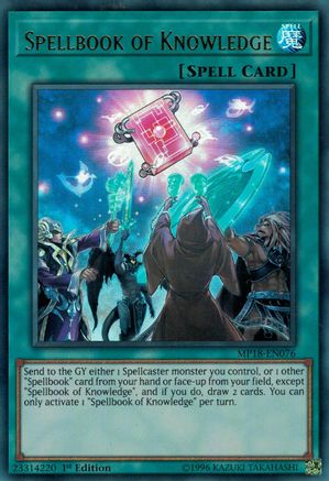 Spellbook of Knowledge [MP18-EN076] Ultra Rare