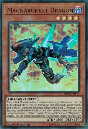 Magnarokket Dragon [MP18-EN112] Ultra Rare