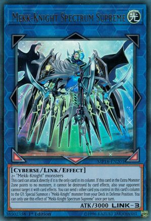 Mekk-Knight Spectrum Supreme [MP18-EN201] Ultra Rare