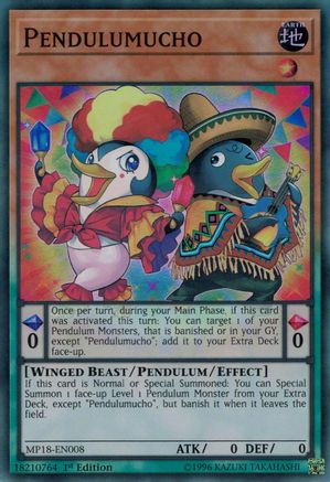 Pendulumucho [MP18-EN008] Super Rare