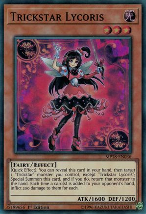 Trickstar Lycoris [MP18-EN036] Super Rare