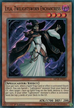 Lyla, Twilightsworn Enchantress [MP18-EN051] Super Rare