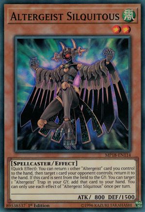 Altergeist Silquitous [MP18-EN114] Super Rare