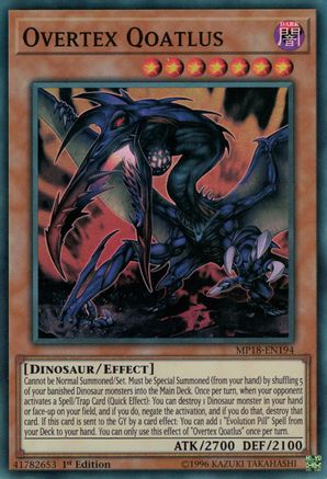 Overtex Qoatlus [MP18-EN194] Super Rare