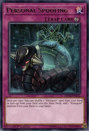 Personal Spoofing [MP18-EN152] Rare