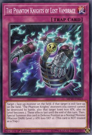 The Phantom Knights of Lost Vambrace [MP18-EN021] Common