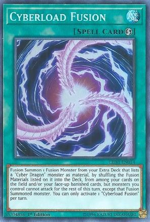 Cyberload Fusion [LED3-EN014] Super Rare