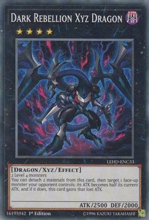 Dark Rebellion Xyz Dragon [LEHD-ENC33] Common