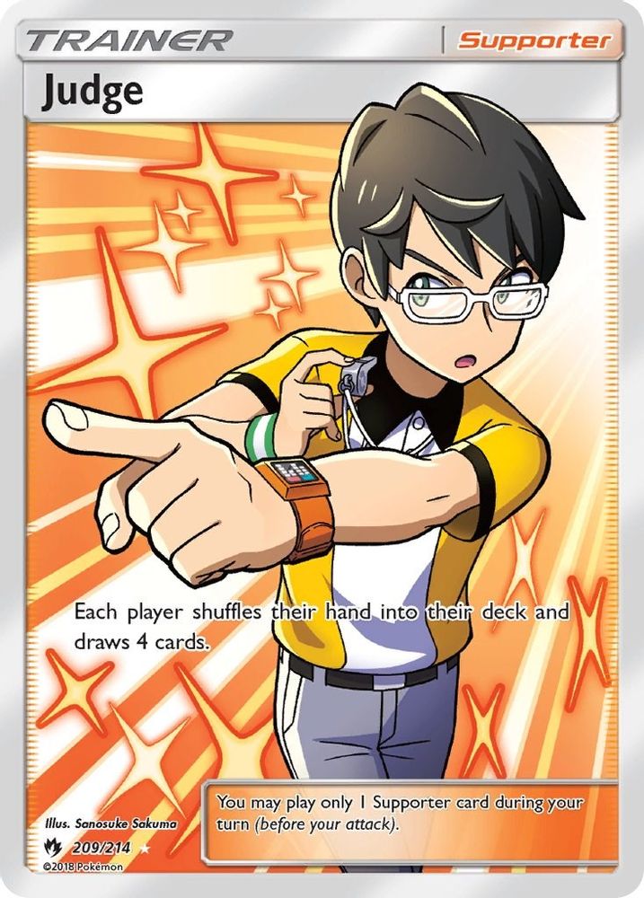 Judge (209/214) [Sun & Moon: Lost Thunder]