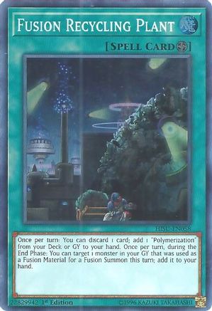 Fusion Recycling Plant [HISU-EN058] Super Rare
