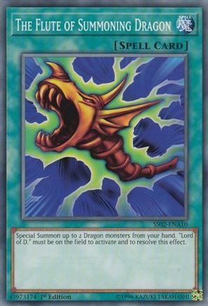 The Flute of Summoning Dragon [SS02-ENA10] Common