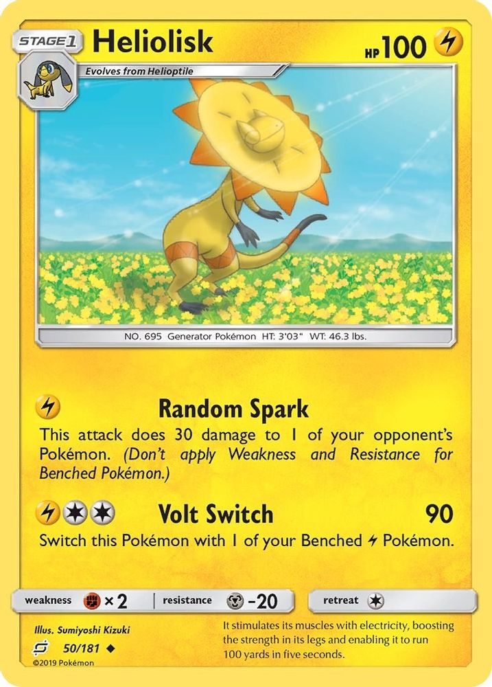 Heliolisk (50/181) [Sun & Moon: Team Up]