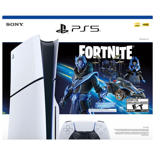 Playstation 5 Console - Fortnite Cobalt Star Bundle [Disc Version]