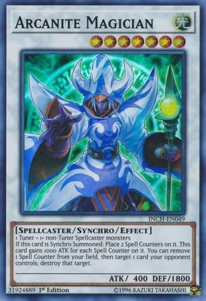 Arcanite Magician [INCH-EN049] Super Rare