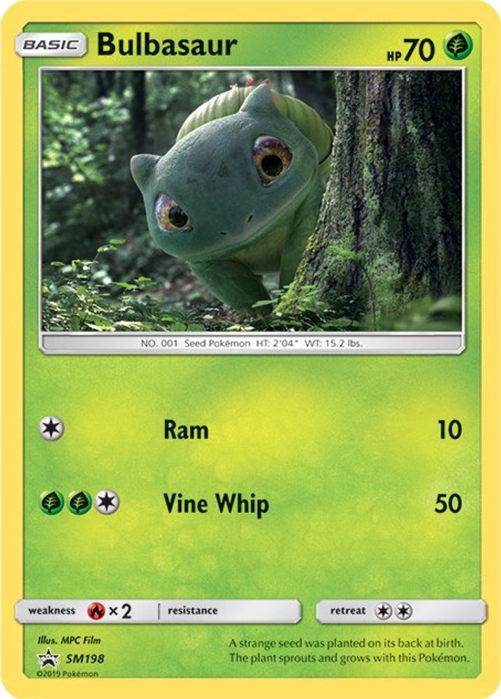 Bulbasaur (SM198) [Sun & Moon: Black Star Promos]