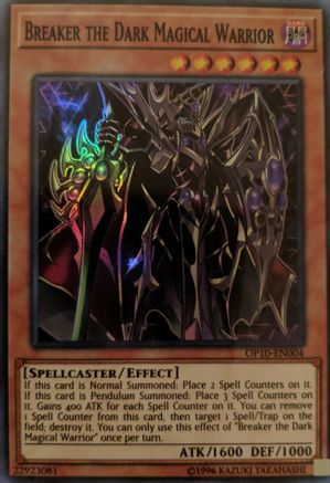 Breaker the Dark Magical Warrior [OP10-EN004] Super Rare