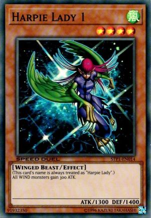 Harpie Lady 1 [STP1-EN014] Super Rare