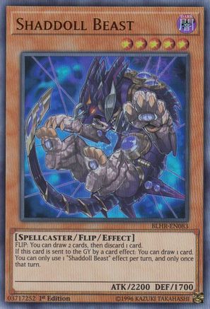 Shaddoll Beast [BLHR-EN083] Ultra Rare