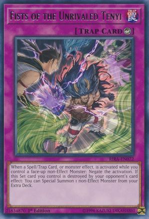 Fists of the Unrivaled Tenyi [RIRA-EN072] Rare