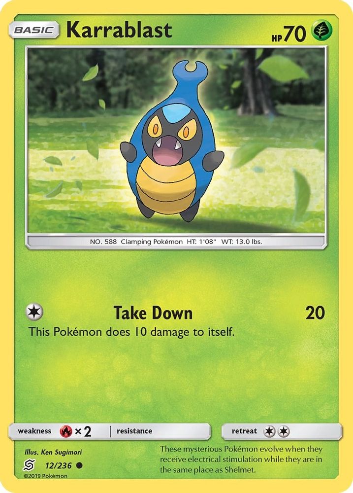 Karrablast (12/236) [Sun & Moon: Unified Minds]