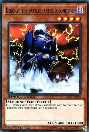 Dekoichi the Battlechanted Locomotive [SBSC-EN032] Super Rare