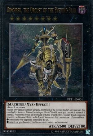 Dingirsu, the Orcust of the Evening Star [OP11-EN001] Ultimate Rare